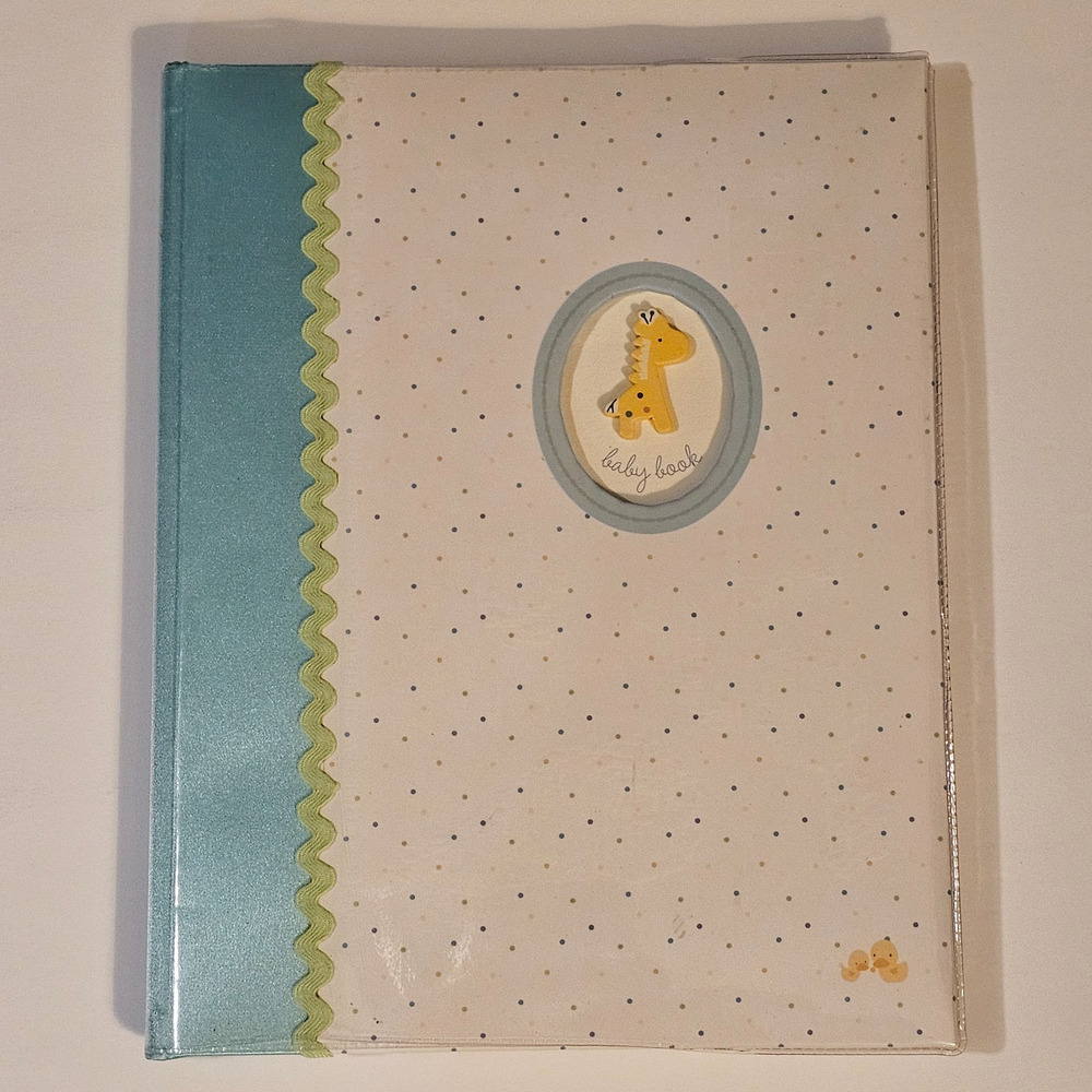 Gibson Baby Memory Book Stepping Stones Record Events Carter's NOS